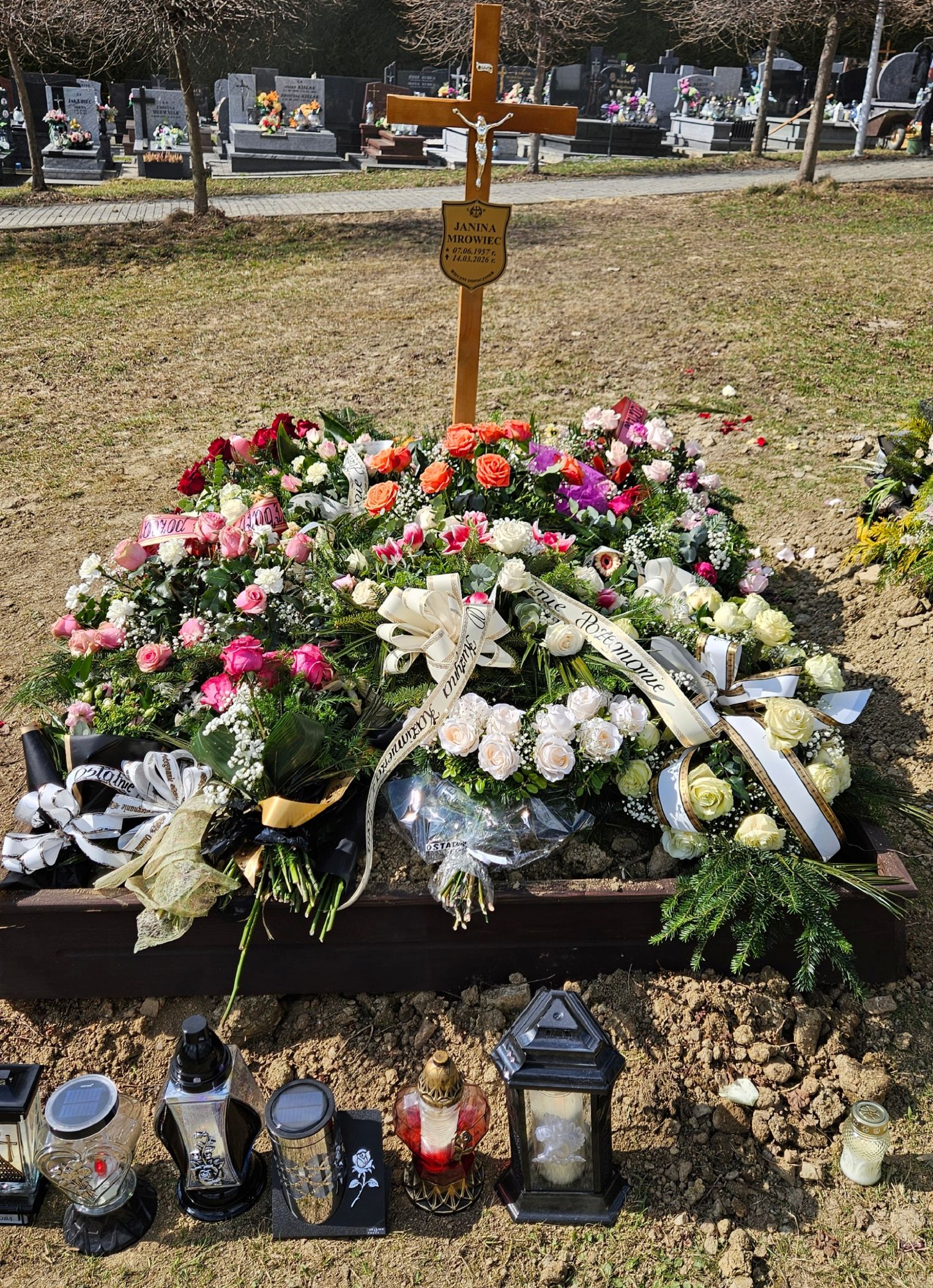 Grób Janina Mrowiec