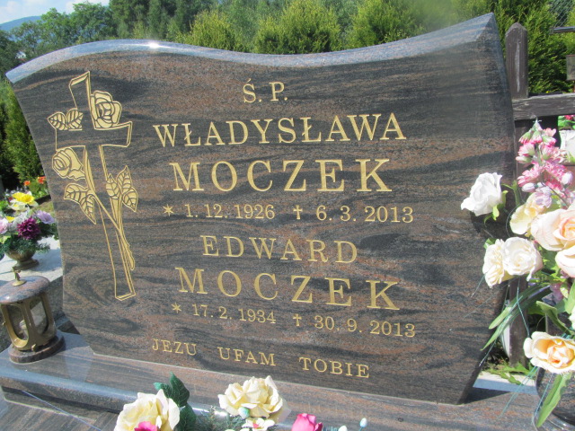 Grób Edward Moczek