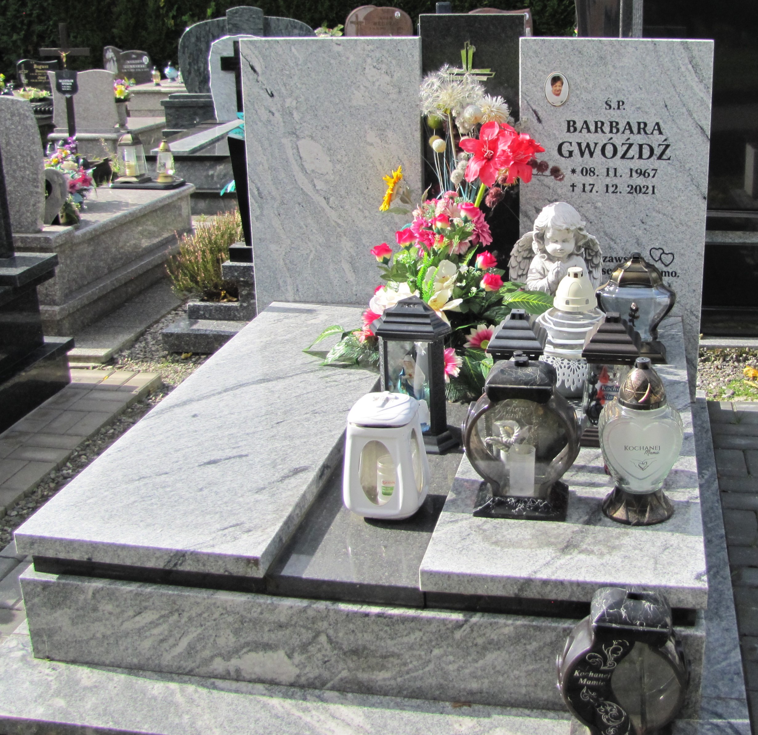 Barbara Gwóźdź 1967 Buczkowice - Grobonet - Wyszukiwarka osób pochowanych