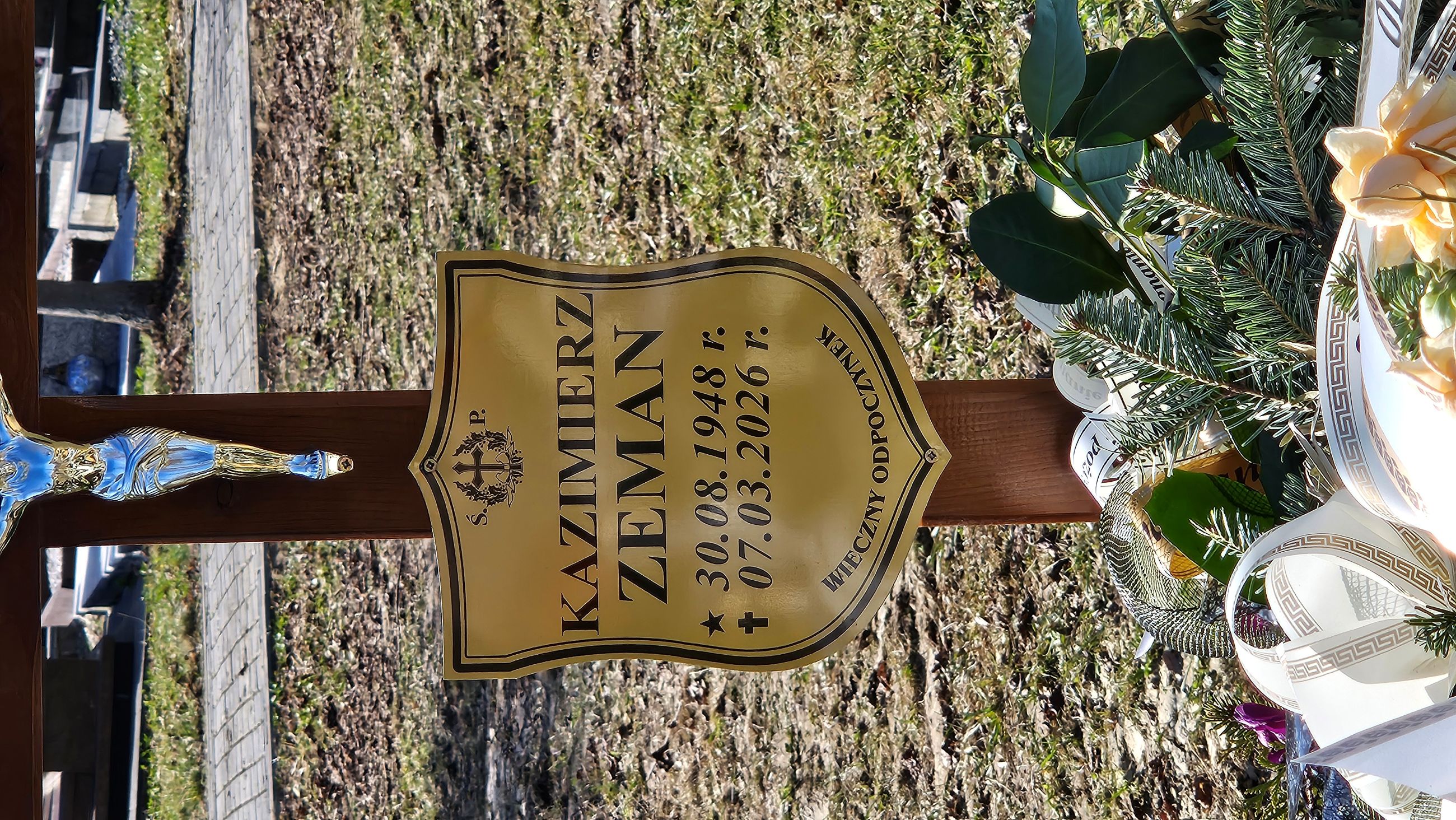 Grób Kazimierz Zeman